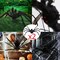 2PCS Halloween Fake Spider Decor 3FT Haunted House Prop Soft Spider Party DIY